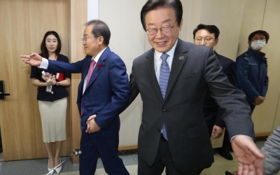 홍준표 지지자들, '이재명 지지' 선언... 