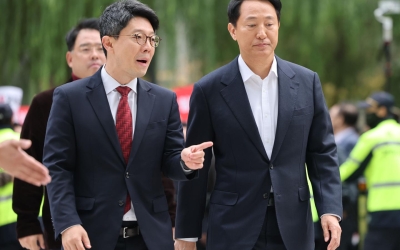 오세훈 특검 출석 