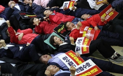 "제1야당 빼고 법안 강행 처리... 기본 책무 저버려" 민주당도 꾸짖은 '패트' 재판부 | 한국일보