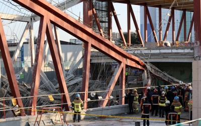 경찰·고용부, 4명 숨진 광주대표도서관 시공사 압수수색 | 한국일보