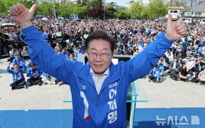 이재명, 대구·구미 등 TK 유세전…험지 공략 행보