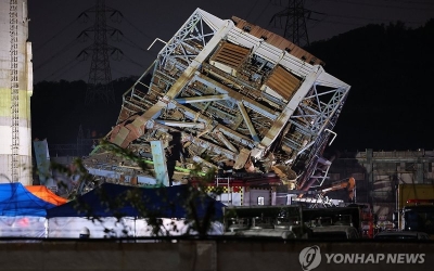 울산화력 이틀째 야간 구조 돌입…실종 매몰자 2명 수색 주력