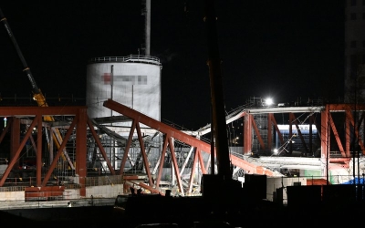 '광주도서관 붕괴' 수사 본격화…시공사 등 6곳 압수수색(종합)