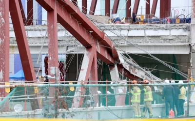 광주대표도서관 붕괴 마지막 매몰자 수습…4명 모두 사망