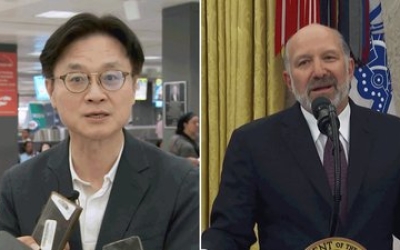 김정관-러트닉 ‘관세 갈등’ 협의 이틀째…‘설득 총력전’