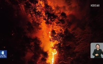올해 첫 대형산불에 국가동원령…사흘째 주불 진화