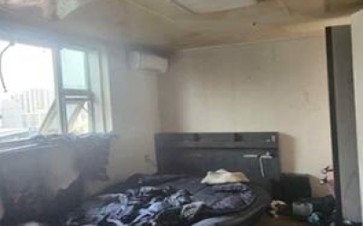 인천 주안동 모텔서 불…20대 투숙객 담배꽁초 때문 추정