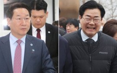 유정복 “인천 주권”…박찬대 “서해 평화”
