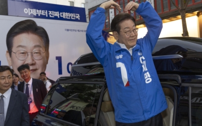 이재명, 경남 찍고 ‘텃밭’ 호남 유세…‘이순신 벨트’ 마무리