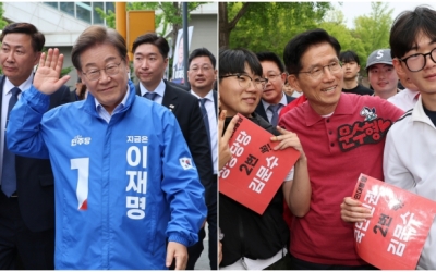 이재명, 울산서 '역전'…경남에선 김문수 과반 육박 [부산일보 여론조사]