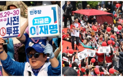 경남·울산 국민의힘 지지율 우세, 경남 47.8%·울산 39.3%…40대 민주당 지지 눈길 [부산일보 여론조사]