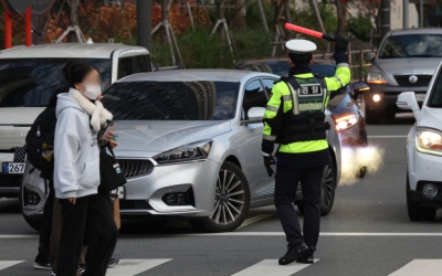 “늦을 것 같아요” 경남경찰 수험생 호송 등 20건 지원