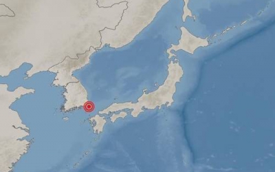 부산과 약 50㎞ 떨어진 대마도 바다서 규모 3.9 지진