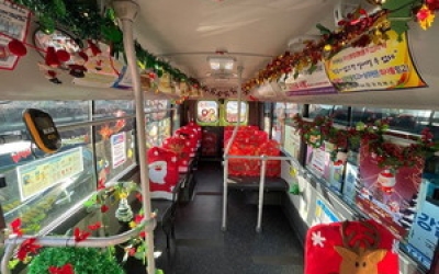 부산 민원에 울산 ‘산타버스’도 중단 위기