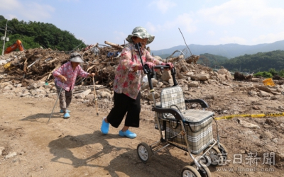 극한폭우 겪은 경북 이재민들 서글픈 추석…'씁쓸할 뿐입니다'