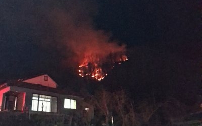 영주시 안정면 전투기 추락, 산불 발생…소방당국 확인 중