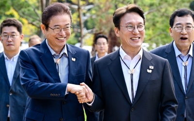 김민석 총리·이철우 지사, 경주 APEC 현장 합동 점검 | 영남일보 | 정운홍 기자 | 사회