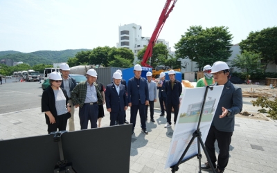경주시의회 APEC 정상회의 준비 현장 점검하며 철저시공 주문