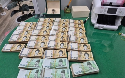 경북 경찰, 3천100억 원대 도박사이트 자금세탁 조직 8명 검거