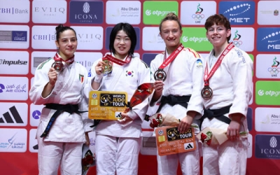 경북체육회 허미미, 아부다비 그랜드슬램 금메달 획득…세계 정상급 기량 입증