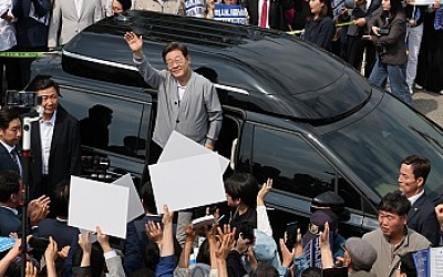 가는 곳마다 ‘이재명’ 연호···전남도민들의 지지 ´열기´