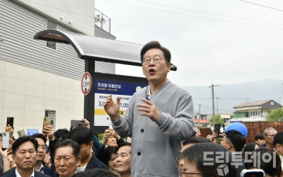 이재명 전남 경청투어 “압도적 지지” 호소