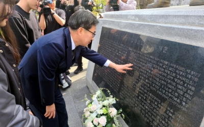 충북 출신 김동연, 청주 방문해 