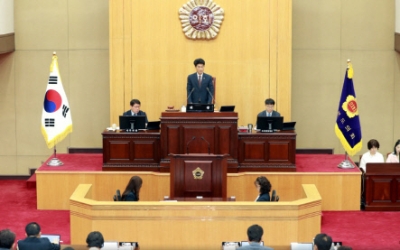 충북도의회, 국힘 주도로 '해수부 이전 반대' 결의문 채택