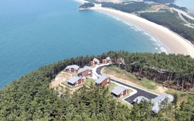 충남 '원산도 휴양림', 지자체 최초 해안조망형 '주목'
