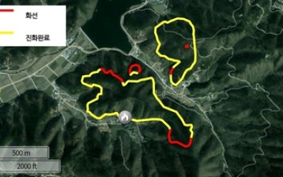 충남 곳곳서 산불 발생 '비상'...이달만 9건