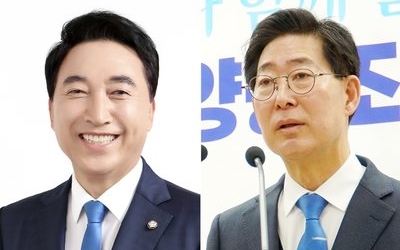 민주당 충남지사 경선…갈등골 깊어지는 박수현·양승조