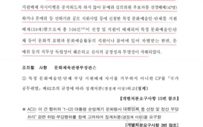 박영국 '세종시 문화관광재단 대표' 20일 취임...'블랙리스트' 논란 확산