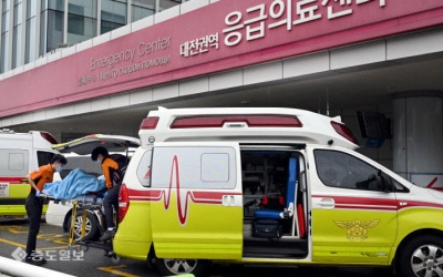 대전서 발생 호흡곤란 환자 충청권 수용 가능 병원 없어 부산까지
