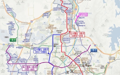 대전 도시철도 3·4·5호선 노선 공개… 7월 국토부 승인 신청 예정