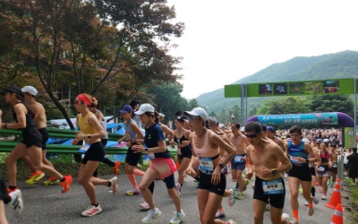 보은군, ‘속리산 말티재 힐링 알몸 마라톤대회’ 성황