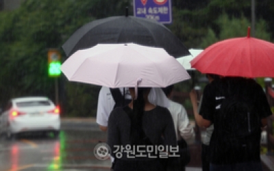 강원지역 내일까지 120㎜ 이상 비…화천 양구 호우특보