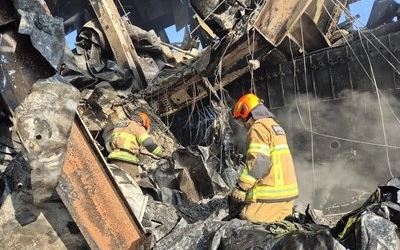 충북 음성 기저귀 공장 불, 21시간 만에 진화…실종자 수색 주력