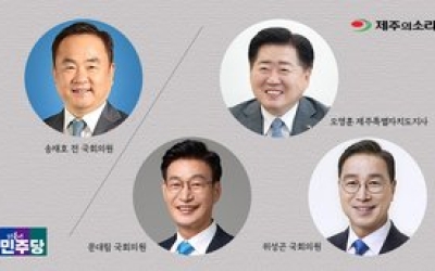 새판짜기 내건 송재호 전 의원 제주지사 경선 ‘불출마’