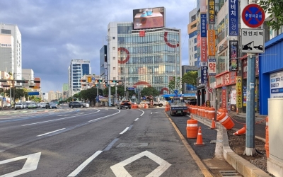 제주시 광양로터리 버스 우회전 전용차로 생긴다는데…