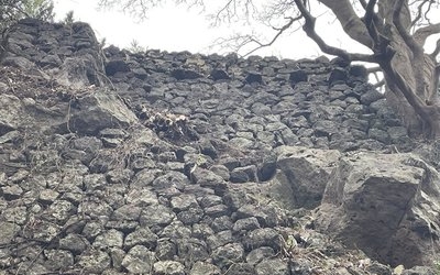 일제 강점기 훼손 제주성… 원형 추정 성곽 발견