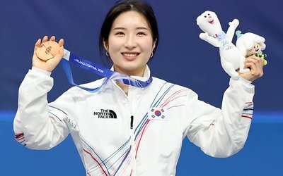 넘어져도 메달리스트로 우뚝 선 김길리 “더 높은 자리 서고 싶다”