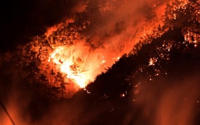 소방청 “경남 함양 산불 진화 위해 국가소방동원령 발동”