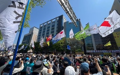 63년 만에 이름 되찾은 '노동절' 희망 품고 거리로 나선 인천 노동자들